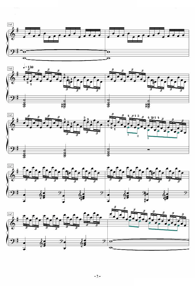 狂気の飛翔幻想響（Part 7）（指法版）