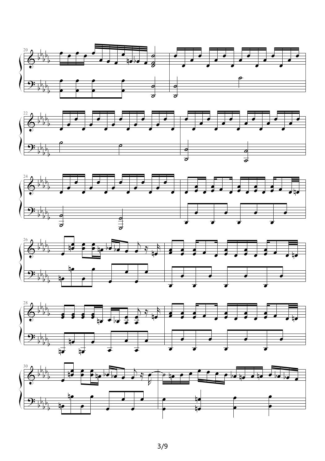 root beer rag 降D调