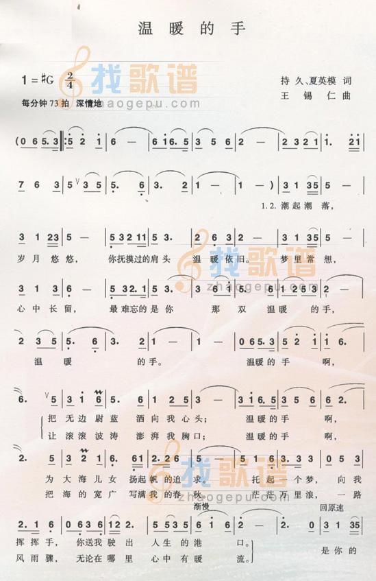 温暖的手
