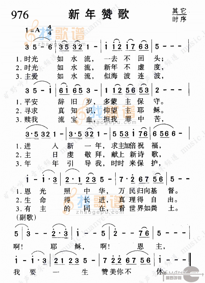 新年赞歌