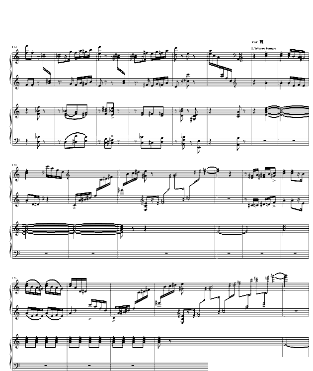 帕格尼尼主题狂想曲-（1~10变奏）