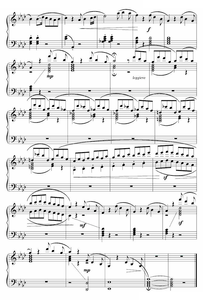 Sonatina in A-flat