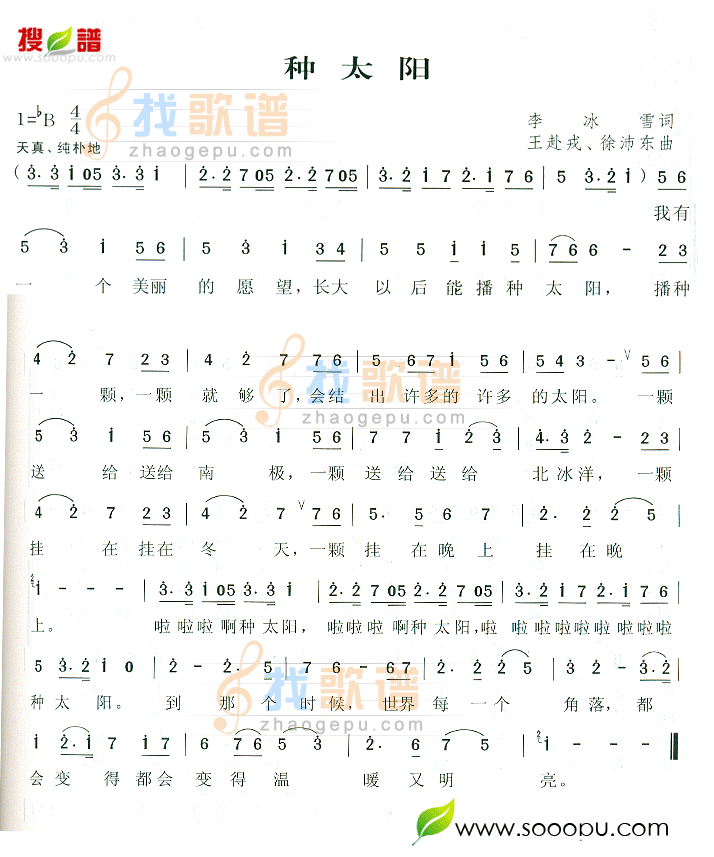 种太阳