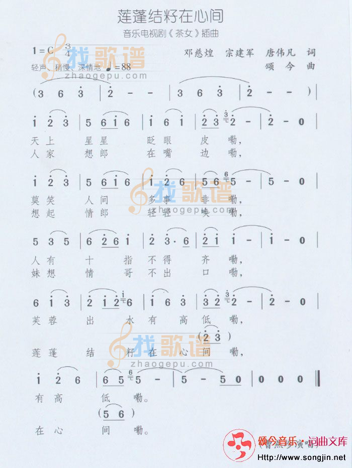 蓬蓬结籽在心间