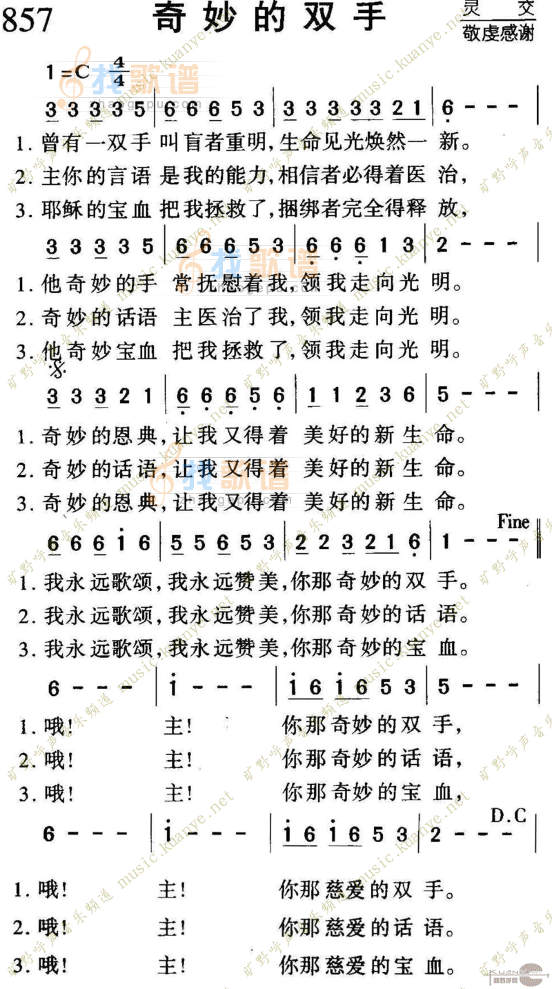 857奇妙的双手