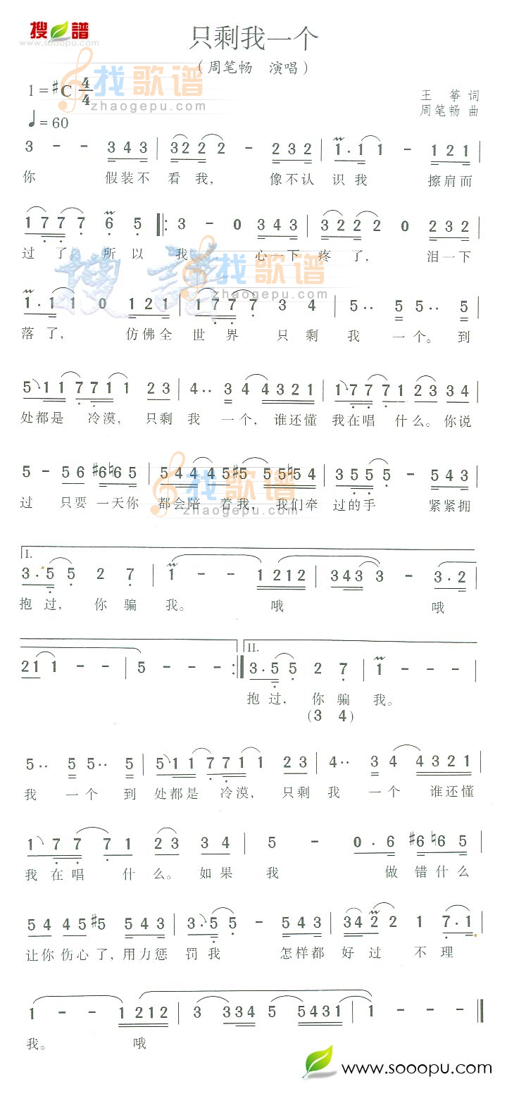只剩我一个