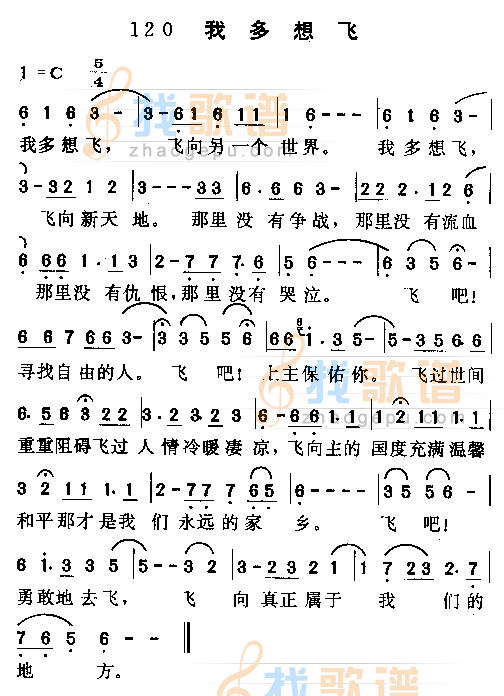 我多想飞