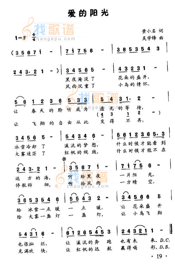 爱的阳光