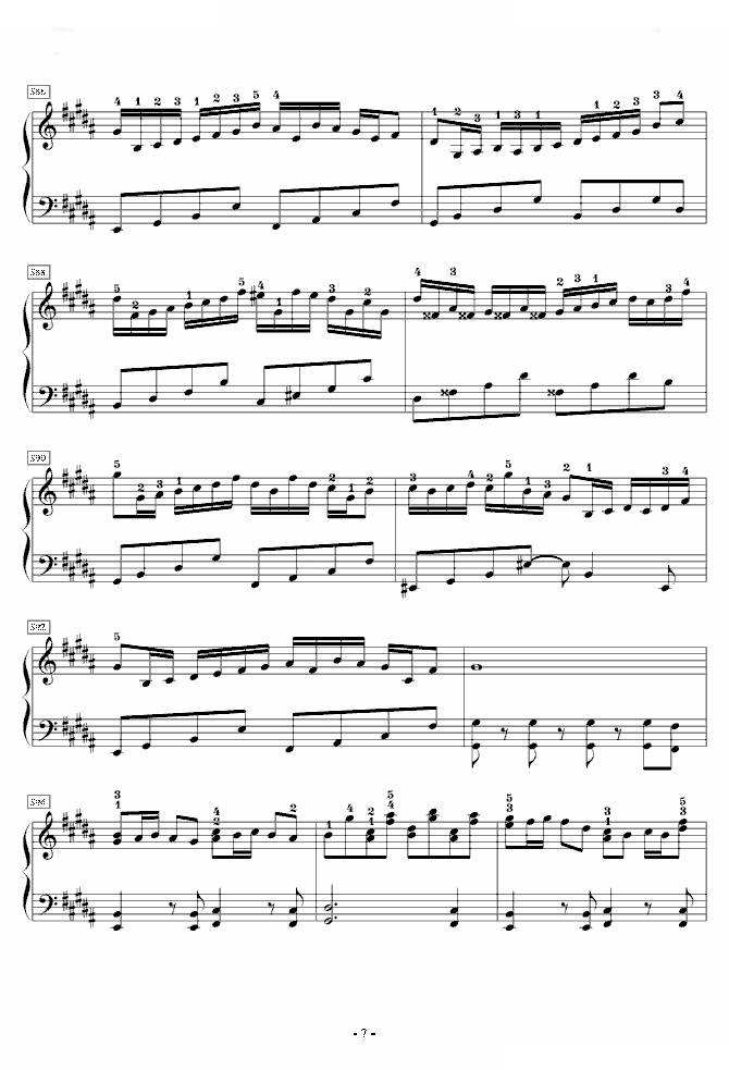 狂気の飛翔幻想響（Part 7）（指法版）