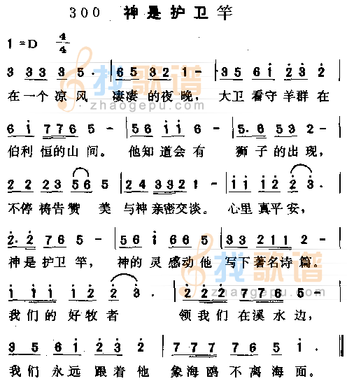 神是护卫竿