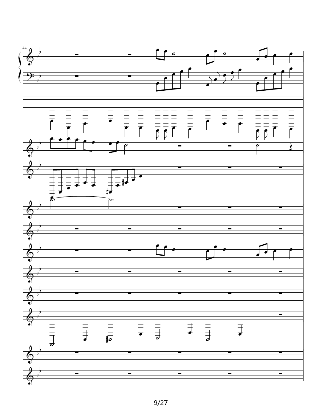 原创歌曲伴奏 降B调