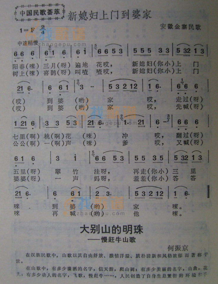 新媳妇上门到婆家