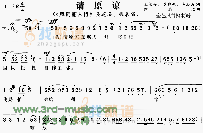 请原谅风雨丽人行