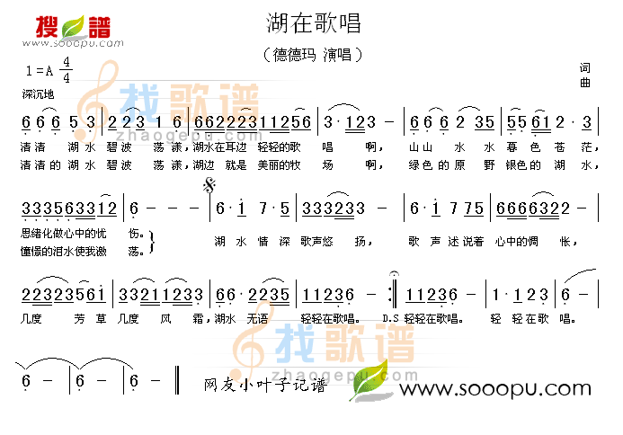 湖在歌唱
