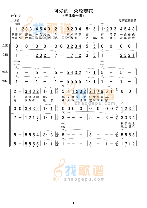 可爱的一朵玫瑰花