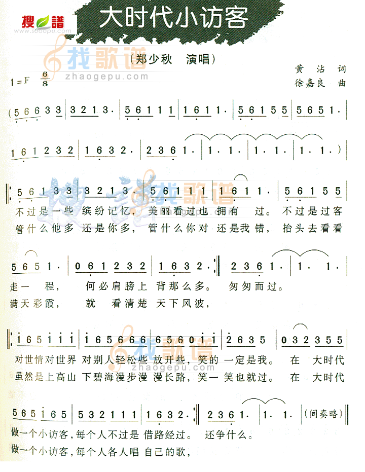 大时代小访客