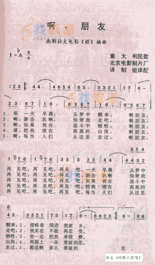 啊，朋友