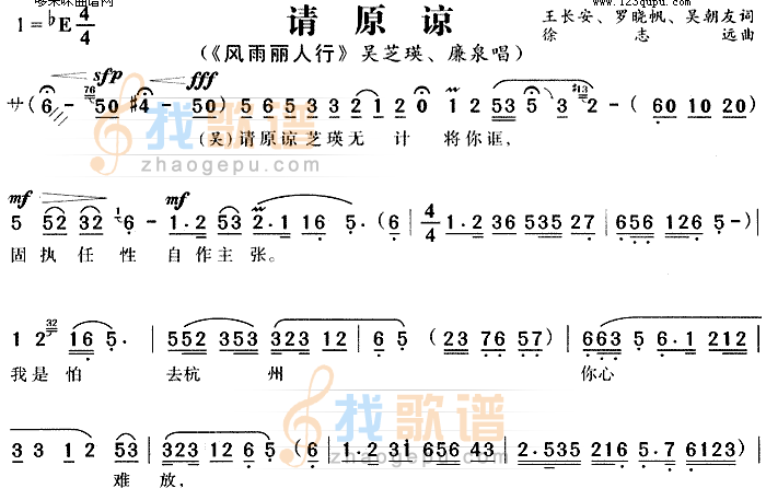请原谅风雨丽人行