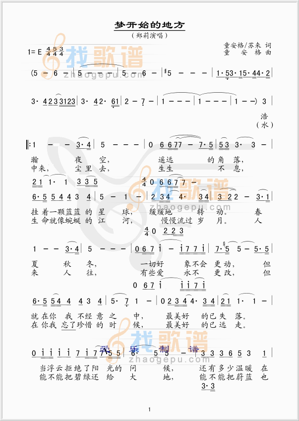梦开始的地方