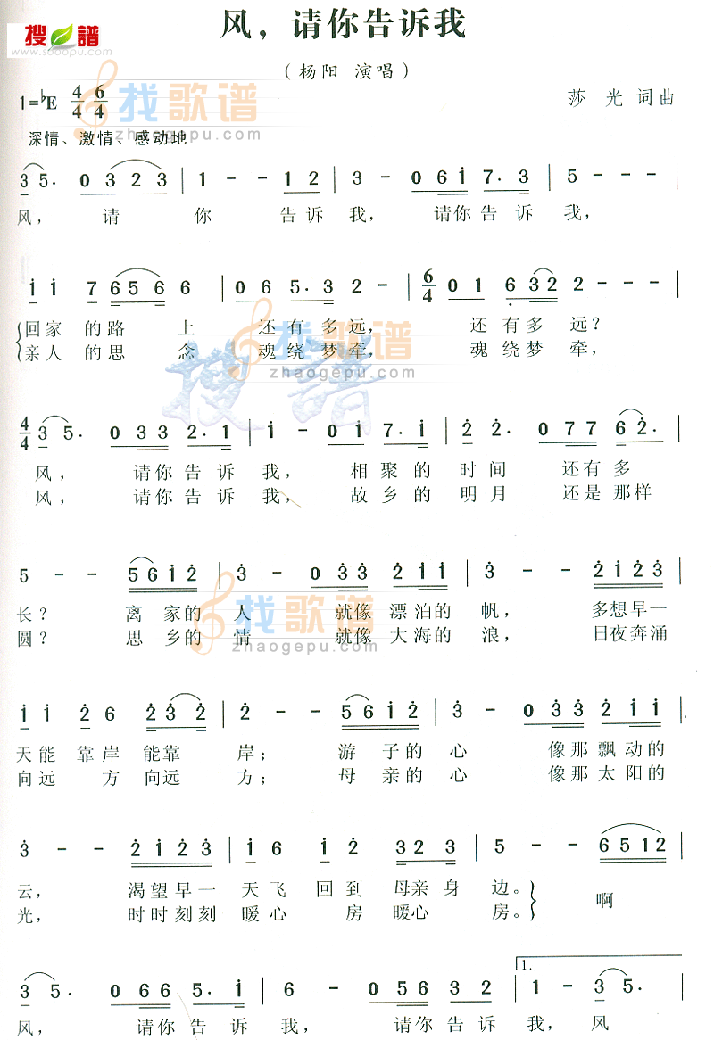 风,请你告诉我