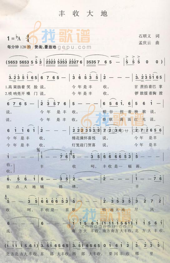 丰收大地