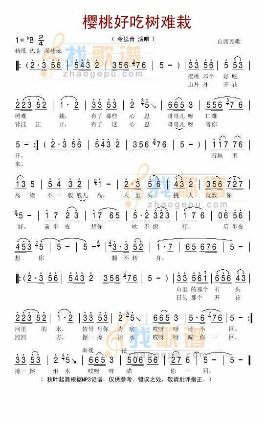 樱桃好吃树难栽