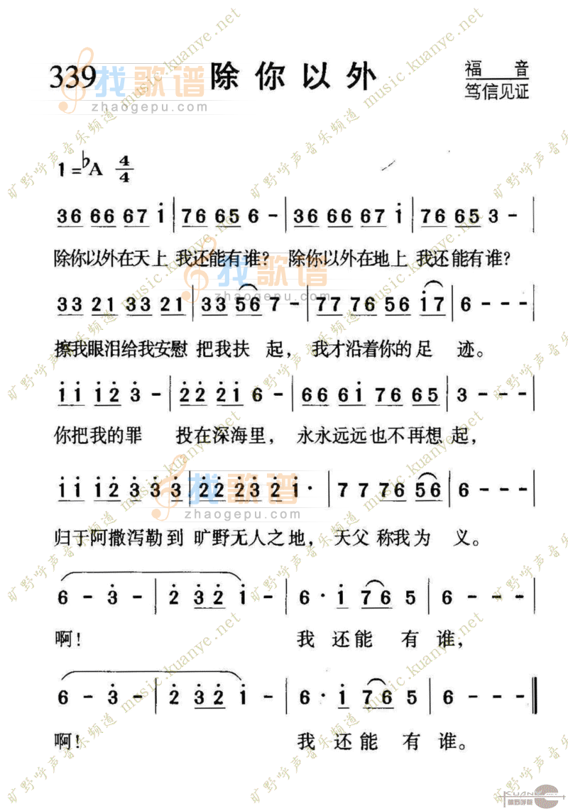 339除你以外