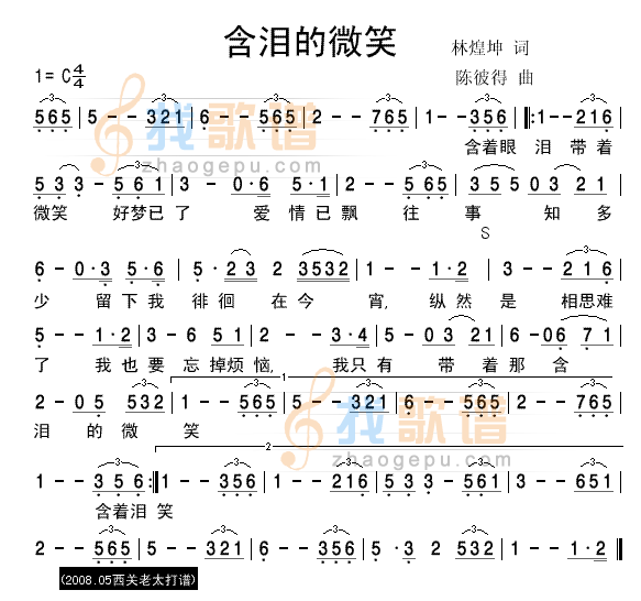 含泪的微笑