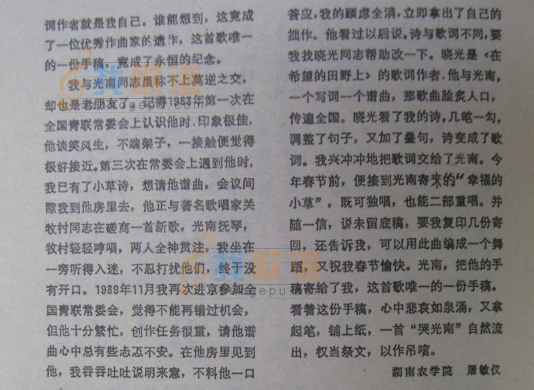 幸福的小草