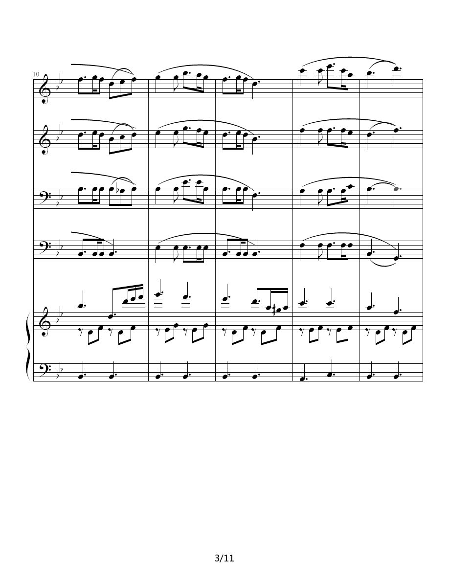 圣诞节快到喇，在此特意献上平安夜(合唱版)这首曲子，喜欢各位喜欢。