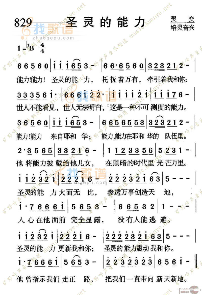 829圣灵的能力