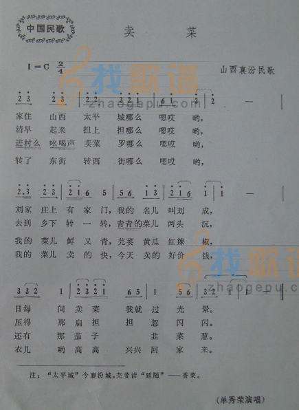 卖菜