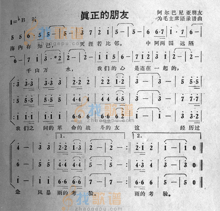 真正的朋友