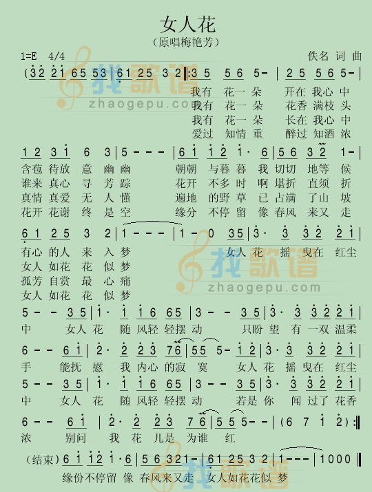 女人花