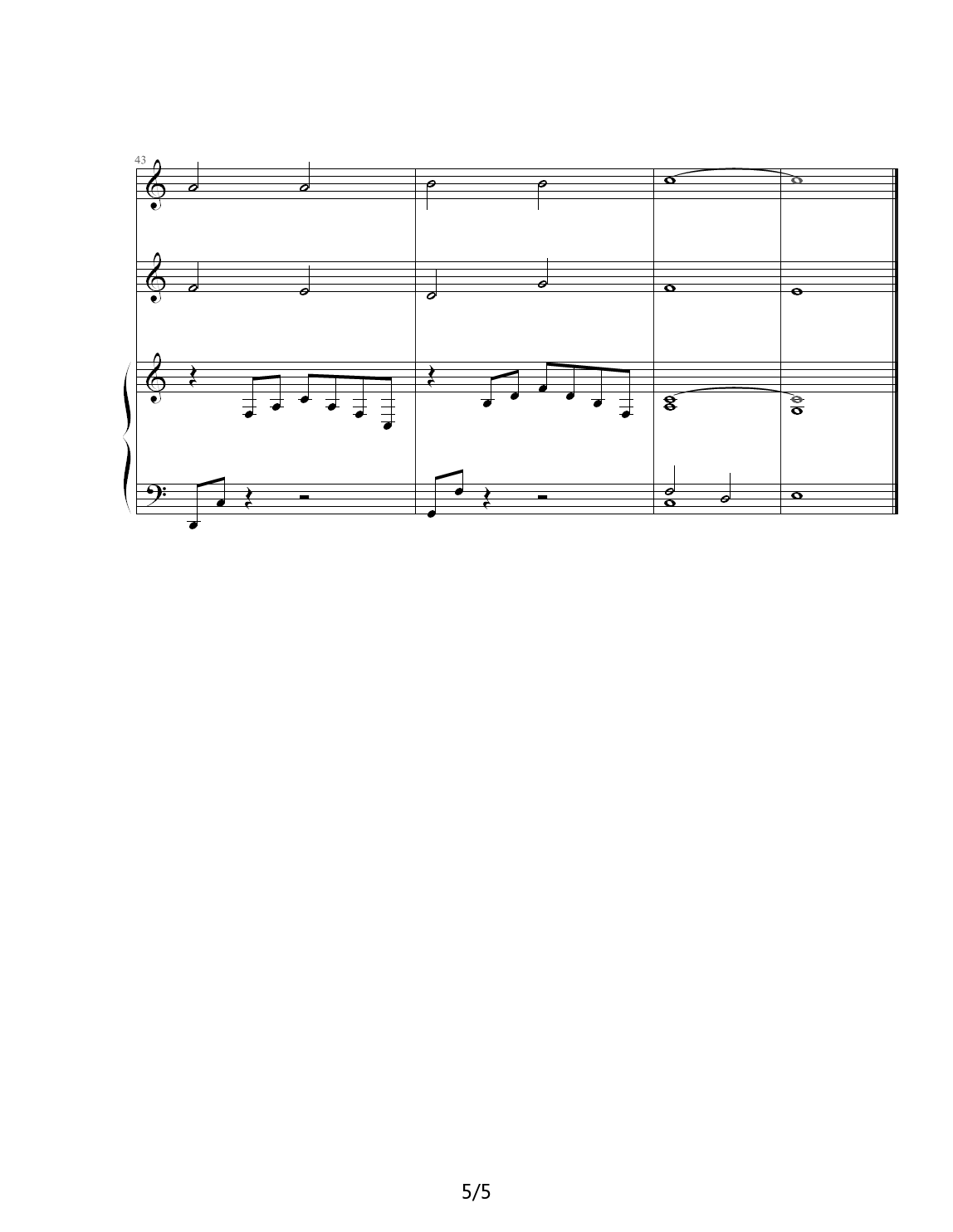 a song for Graduation Mass（draft） C调