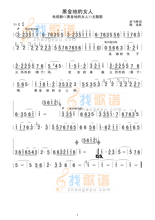 黑金地的女人