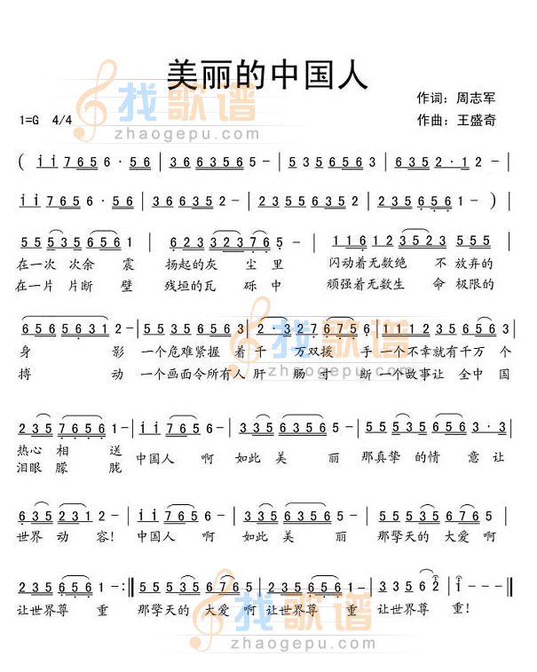 美丽的中国人