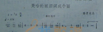 哭哈的眼泪调成个面