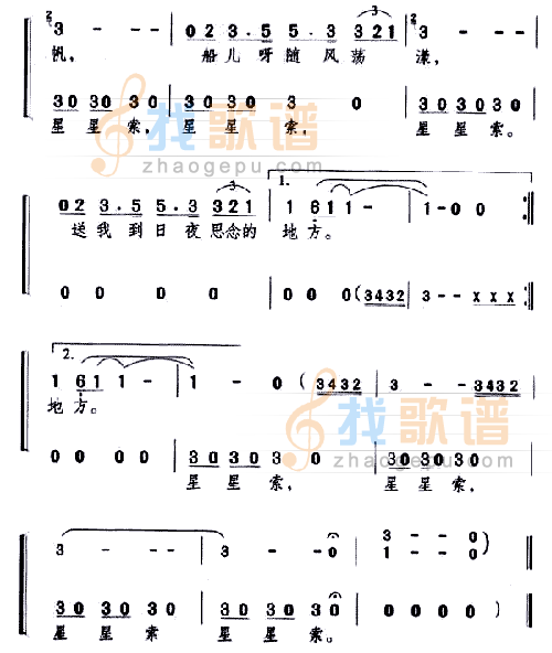 船歌(印尼民歌)