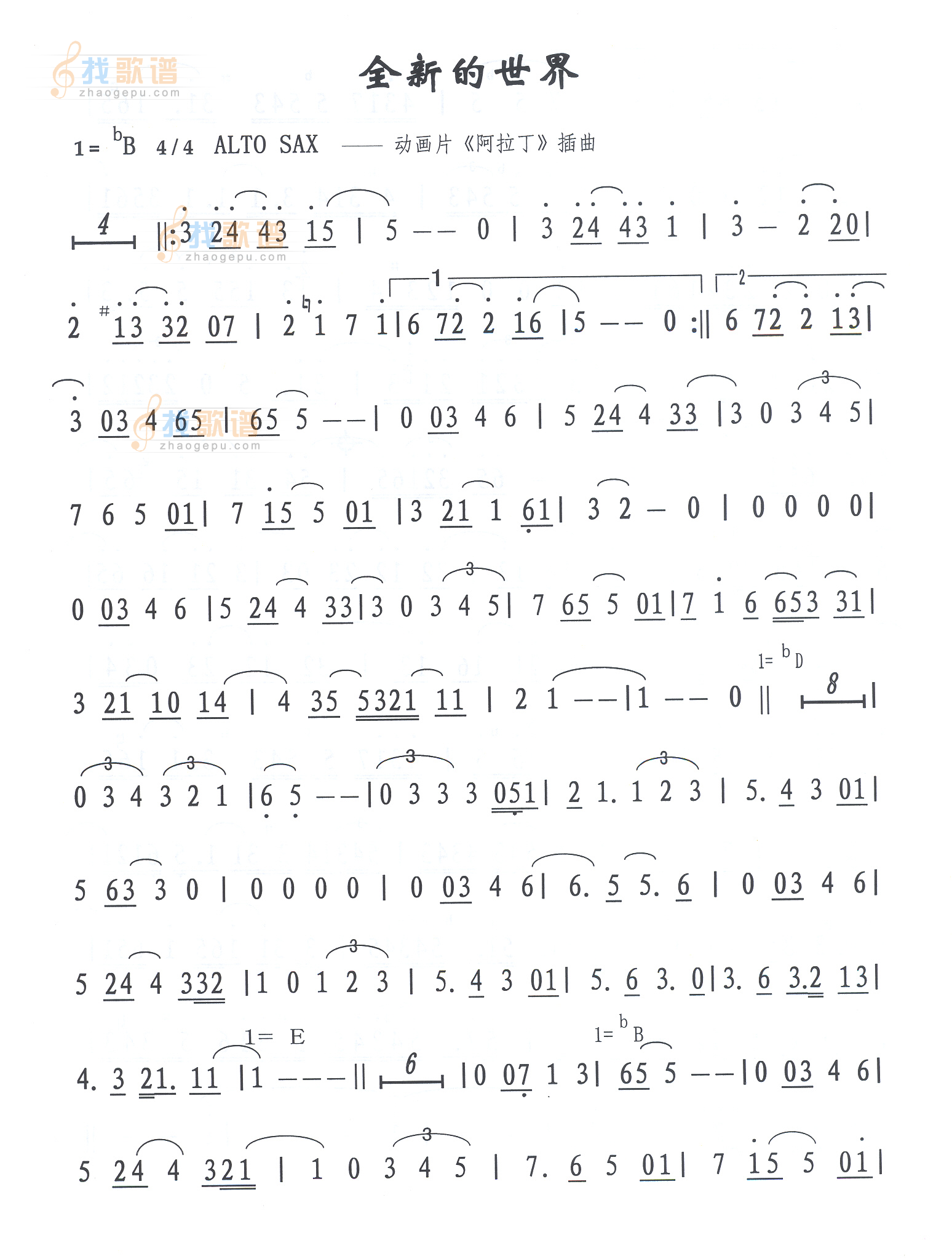 全新的世界