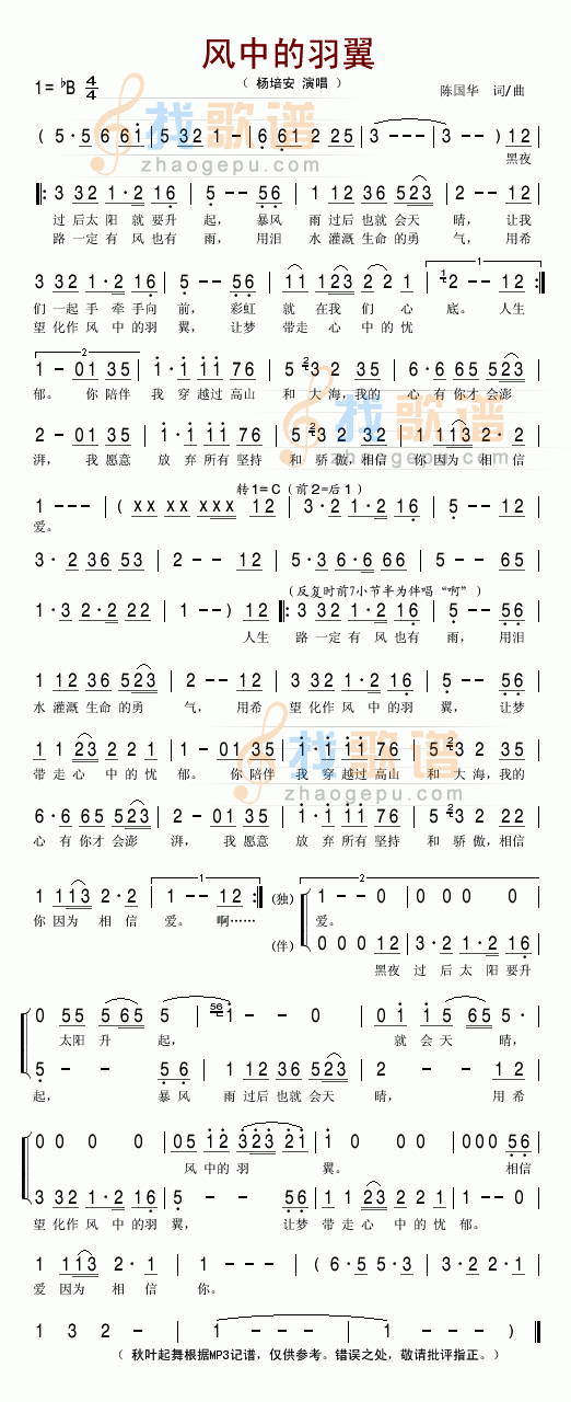 风中的羽翼