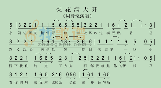 梨花满天开