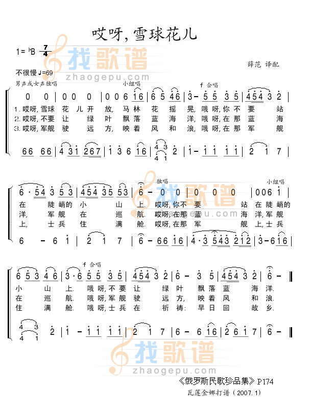 哎呀，雪球花儿