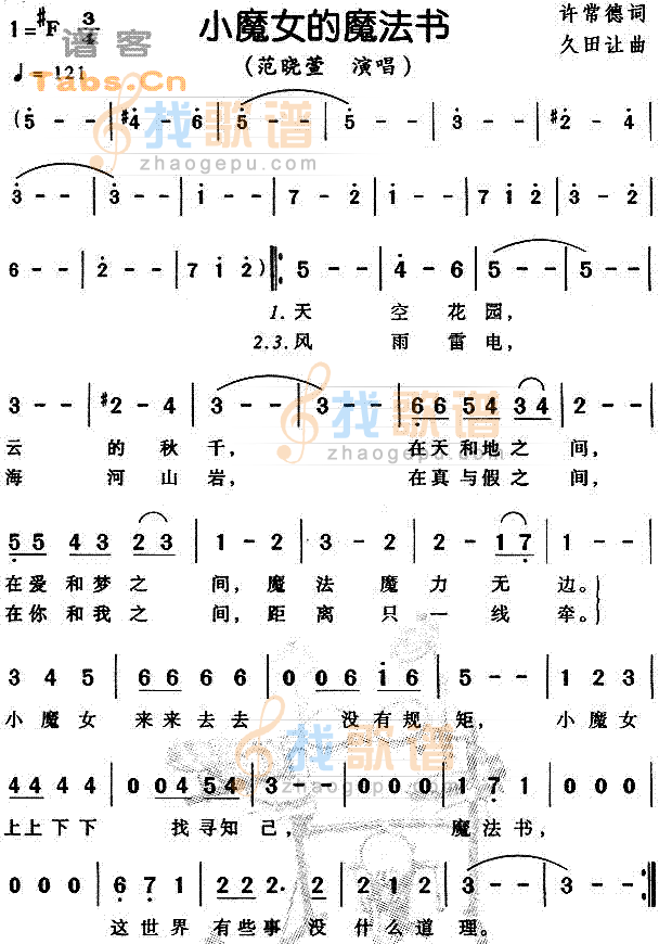 小魔女的魔法书