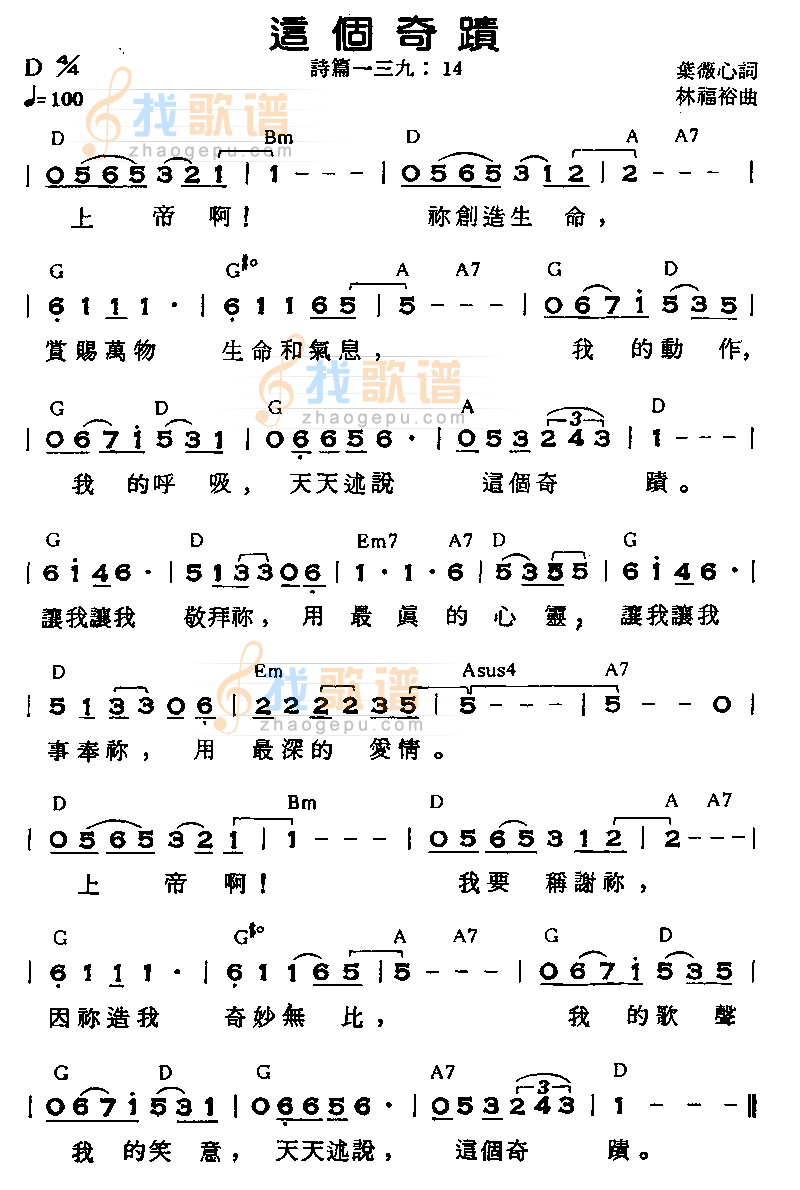 这个奇迹 