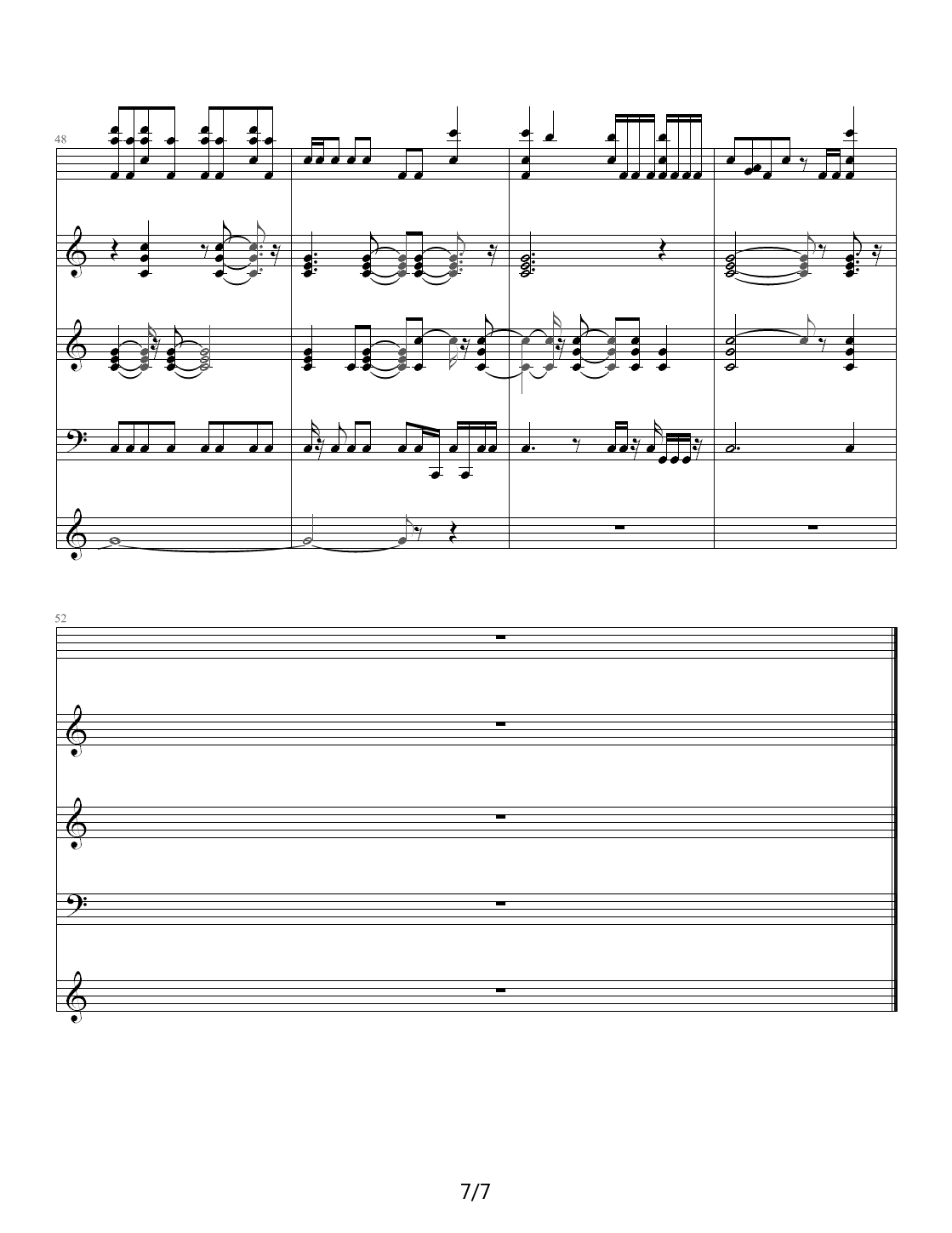 郭新宇老奠的史上最疯狂曲 下集 C调