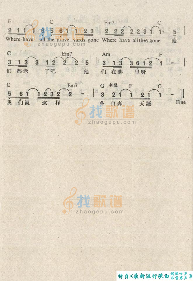 那些花儿