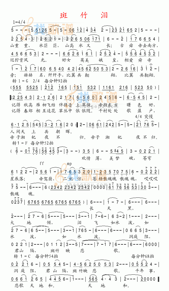斑竹泪