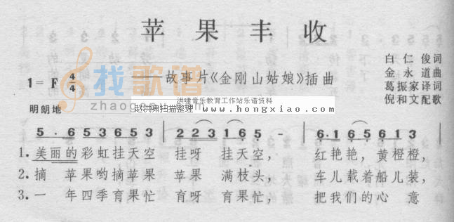 苹果丰收