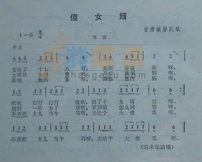 傻女婿